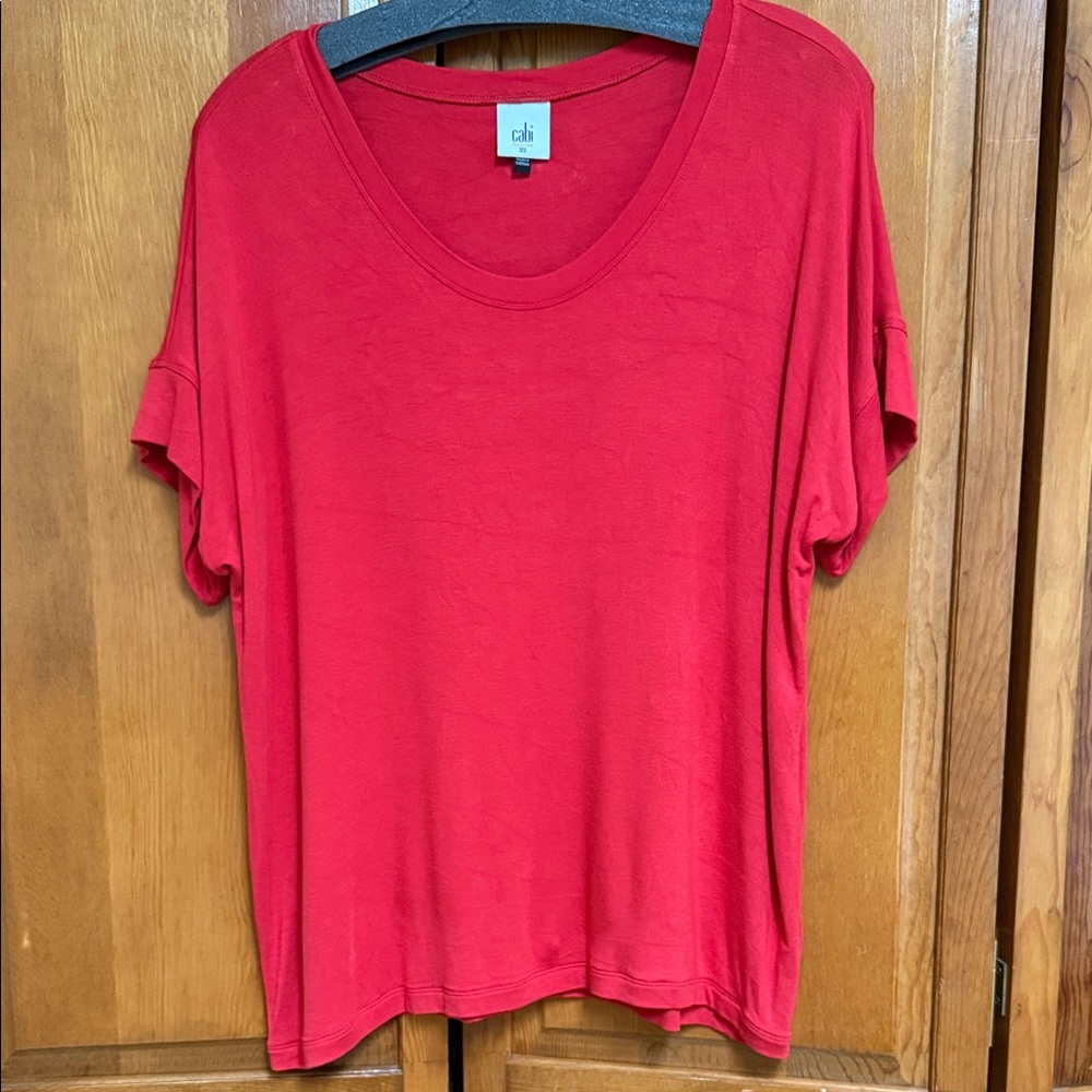 CAbi Scarlet Short Sleeve Tee